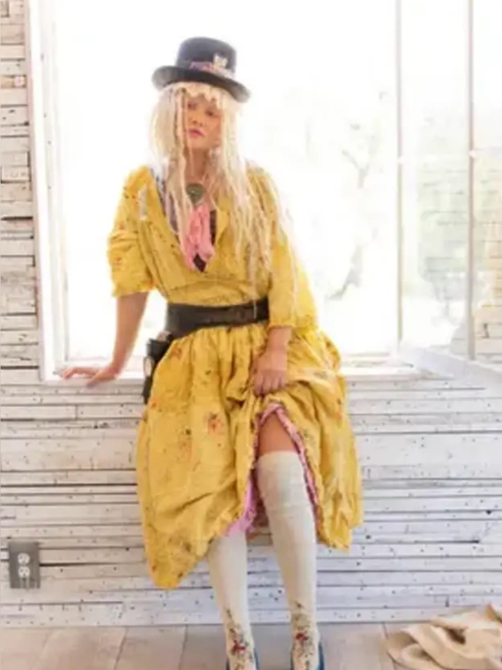 Magnolia Pearl Le Jaune Rose, Dress 899, OS